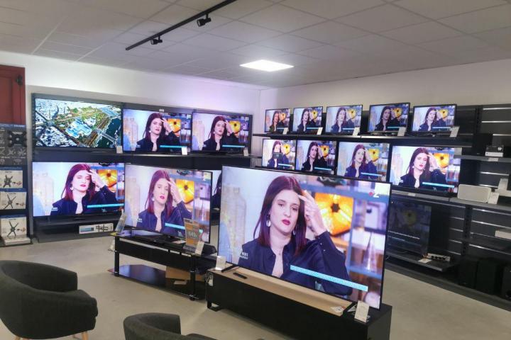 Nous vendons un grand choix de TV.
